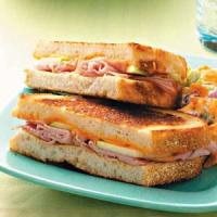 Ham & Apple Grilled Cheese Sandwiches_image