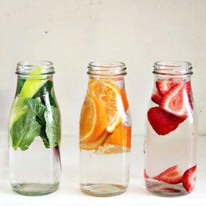 Fruit-infused water image