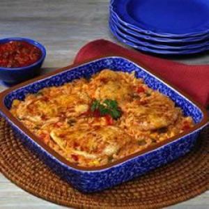 Fiesta Chicken and Rice Bake_image