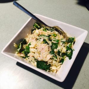 Tuna Spinach Orzo Salad_image