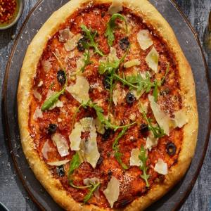 Lactose-free pizza image
