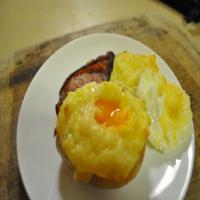 Eggs Baked in Potatoes image