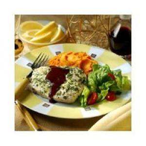 Seasoned Swordfish with Red Wine Sauce_image