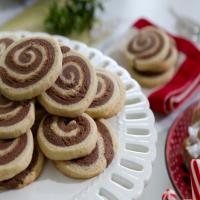 Lizzie's Chocolate Pinwheel Cookies image