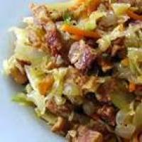 Fried Cabbage with Bacon, Onion, & Garlic Recipe - (4.6/5) image