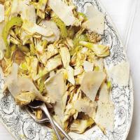 Raw Artichoke Salad with Celery and Parmesan image