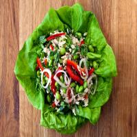 Thai-Style Sprouted Rice and Herb Salad image