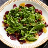 Arugula Salad with Pickled Beets and Preserved-Lemon Viniagrette_image