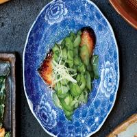 Miso-Cured Black Cod with Chilled Cucumbers image