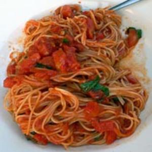 Angel Hair With Balsamic Tomatoes image