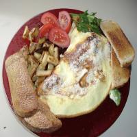Mushroom, Bell Pepper, and Cheese Omelet image