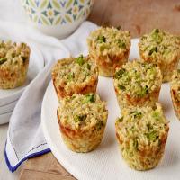 Broccoli and Cheese Rice Cups image