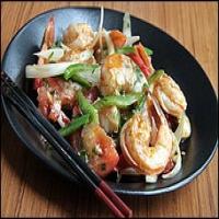 Chinese Trinidadian Stir-Fried Shrimp With Rum_image