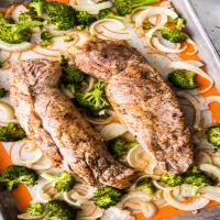 Pork Tenderloin Skillet with Roasted Veggies (Keto)_image