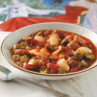 Okra and Butter Bean Stew image