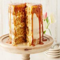 Carrot Cake with Salted Caramel-Cream Cheese Frosting image