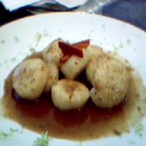 Seared Scallops with Asian Lime-chile Sauce image