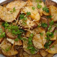 Roasted Garlic Parmesan Potatoes Recipe by Tasty_image