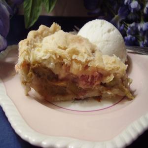 Pie Plant Pie Aka Rhubarb Pie image