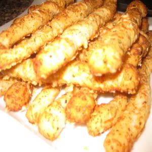 Cheese and Rosemary Breadsticks image