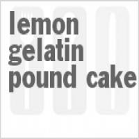 Lemon Gelatin Pound Cake_image