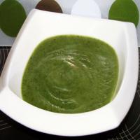 Spinach-Leek Cream Soup image
