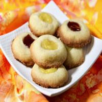 Shortbread Thumbprint Cookies with Lemon Curd_image