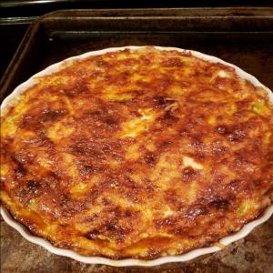 Bacon and Leek Quiche image