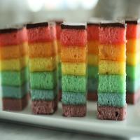 Italian Tri-Color Cookies (Rainbow Cookies) image