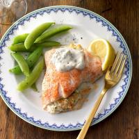 Crab-Stuffed Flounder with Herbed Aioli image