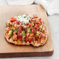 Grilled Chicken Taco Pizzas image
