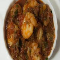 Awesome Shrimp in a Tomato Fumet_image