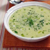 Minted pea soup image