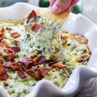 Hot Jalapeno Bacon Spinach Dip_image