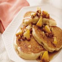 Praline Peach Pancakes image