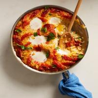 Paella with Tomatoes and Eggs image