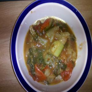 Italian-Inspired Vegetable Soup With Turkey Sausage (Ww Inspired_image