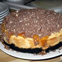 TOBLERONE-Topped Caramel Cheesecake_image