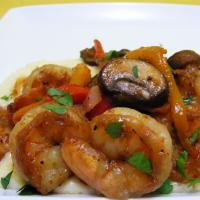 Shrimp over Cheese Grits_image