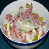 Wurst Salat (Pork Sausage and Cheese Salad) image