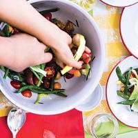 Green Bean and Tomato Salad with Buttermilk Dressing image