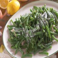Sauteed Green Beans with Creamy Lemon Dressing_image