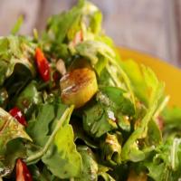 Crunchy Salad with Cocoa Vinaigrette image