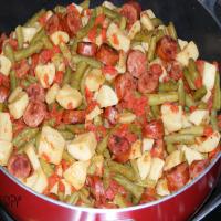 Sausage, Green Beans and Potato Skillet Recipe - (4.2/5)_image