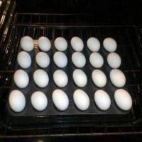 Oven Baked Hard Cooked Eggs_image