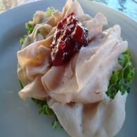 Turkey and Lingonberry Open Faced Sandwiches image
