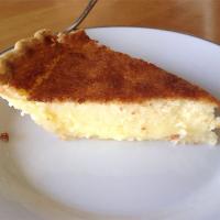 Buttermilk Pie with Molasses image