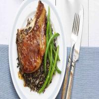Pork Chops with Mustard-Apricot Sauce_image