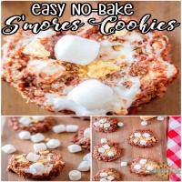 No Bake Smore's Cookies_image