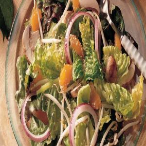 Tossed Greens with Sesame and Oranges_image